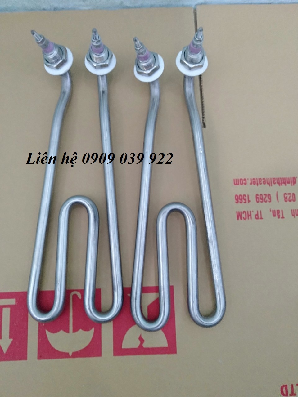 Điện trở đun nước uốn theo mẫu